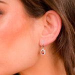 Load image into Gallery viewer, Garnet Glamour Earrings