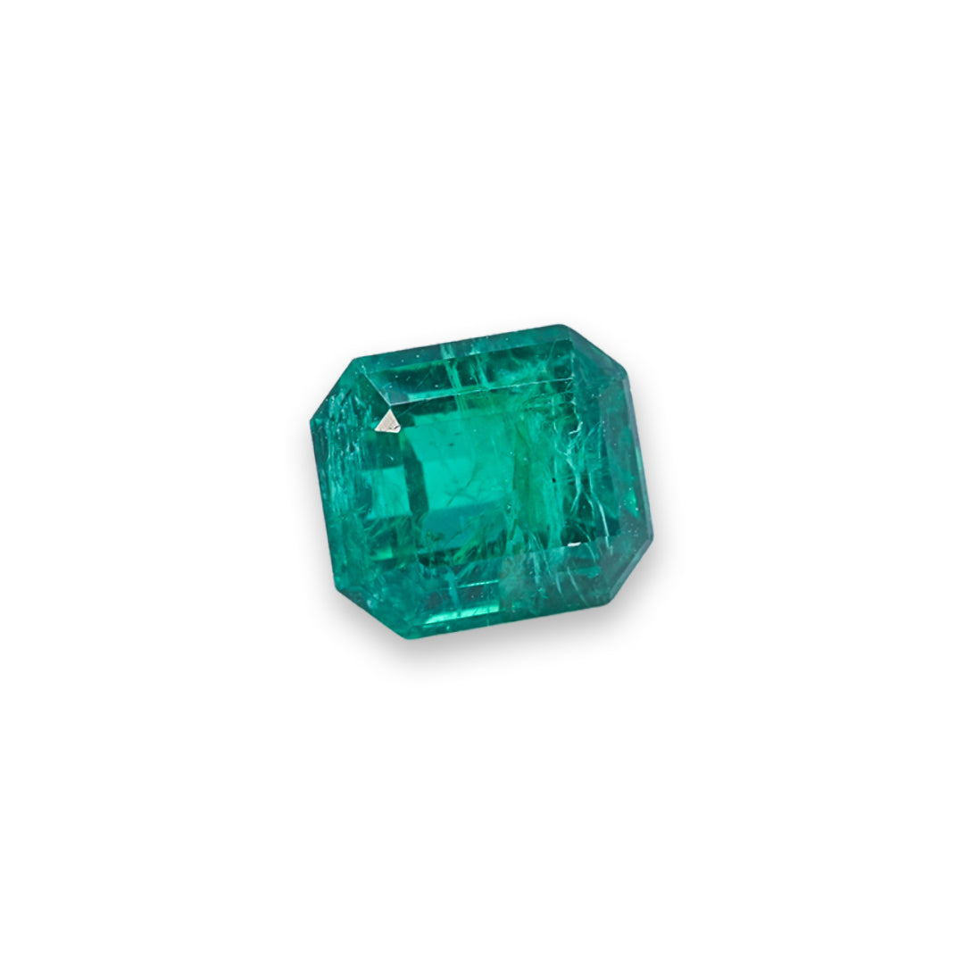 Vivid  Zambian Emerald - 1.54 ct (Octagon Shape)