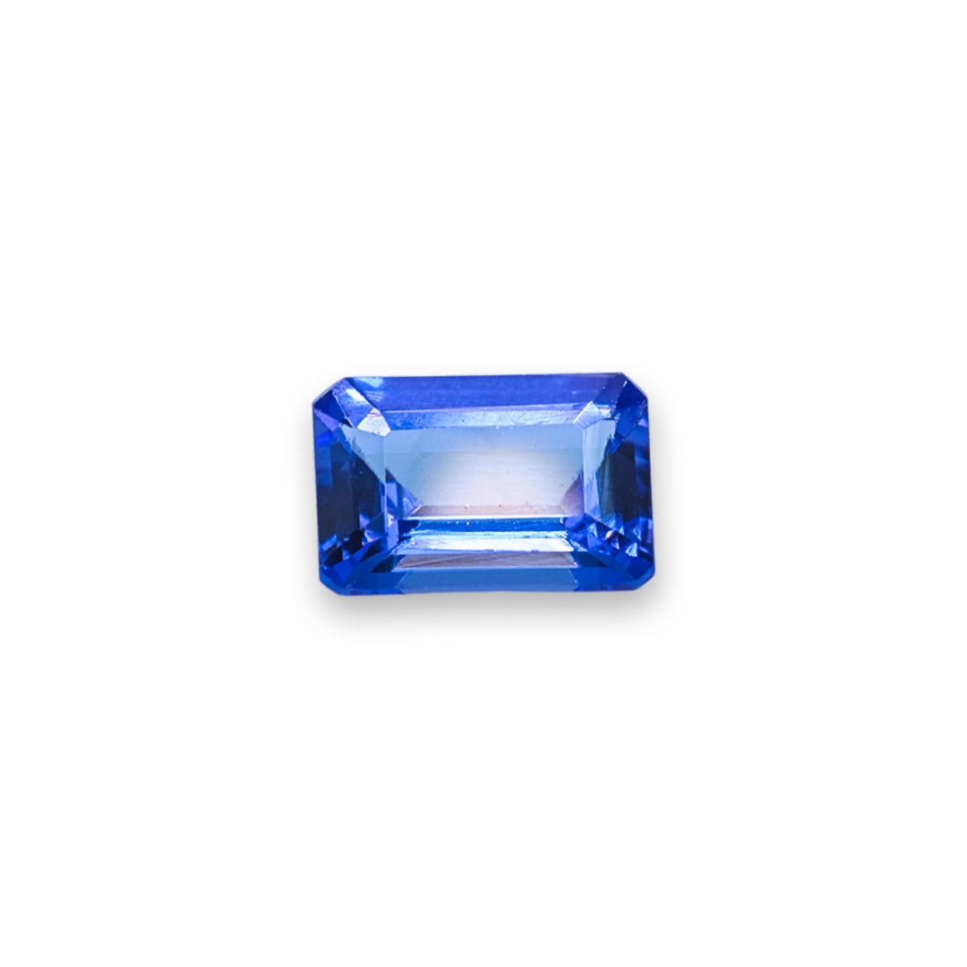 Violetish Blue Tanzanite - 0.83 ct