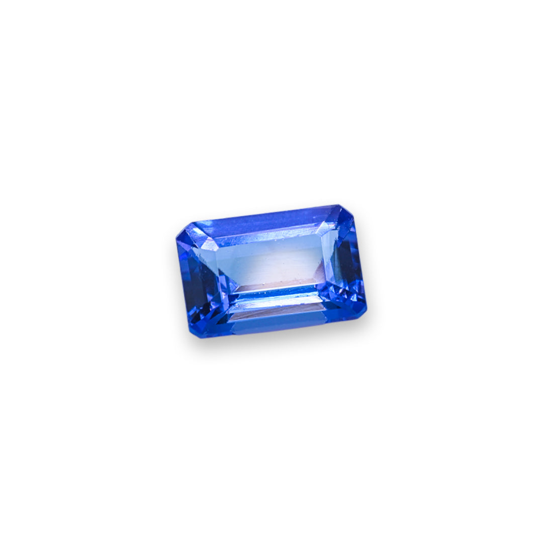 Violetish Blue Tanzanite - 0.83 ct