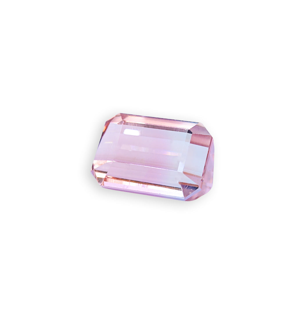 Bi-Color Pinkish-White Gemstone - 6.24ct"